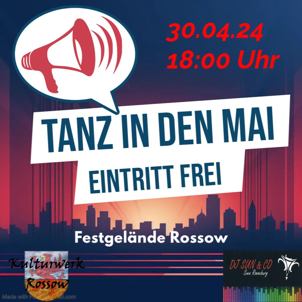 Fyler für den Tanz in den Mai in Rossow.